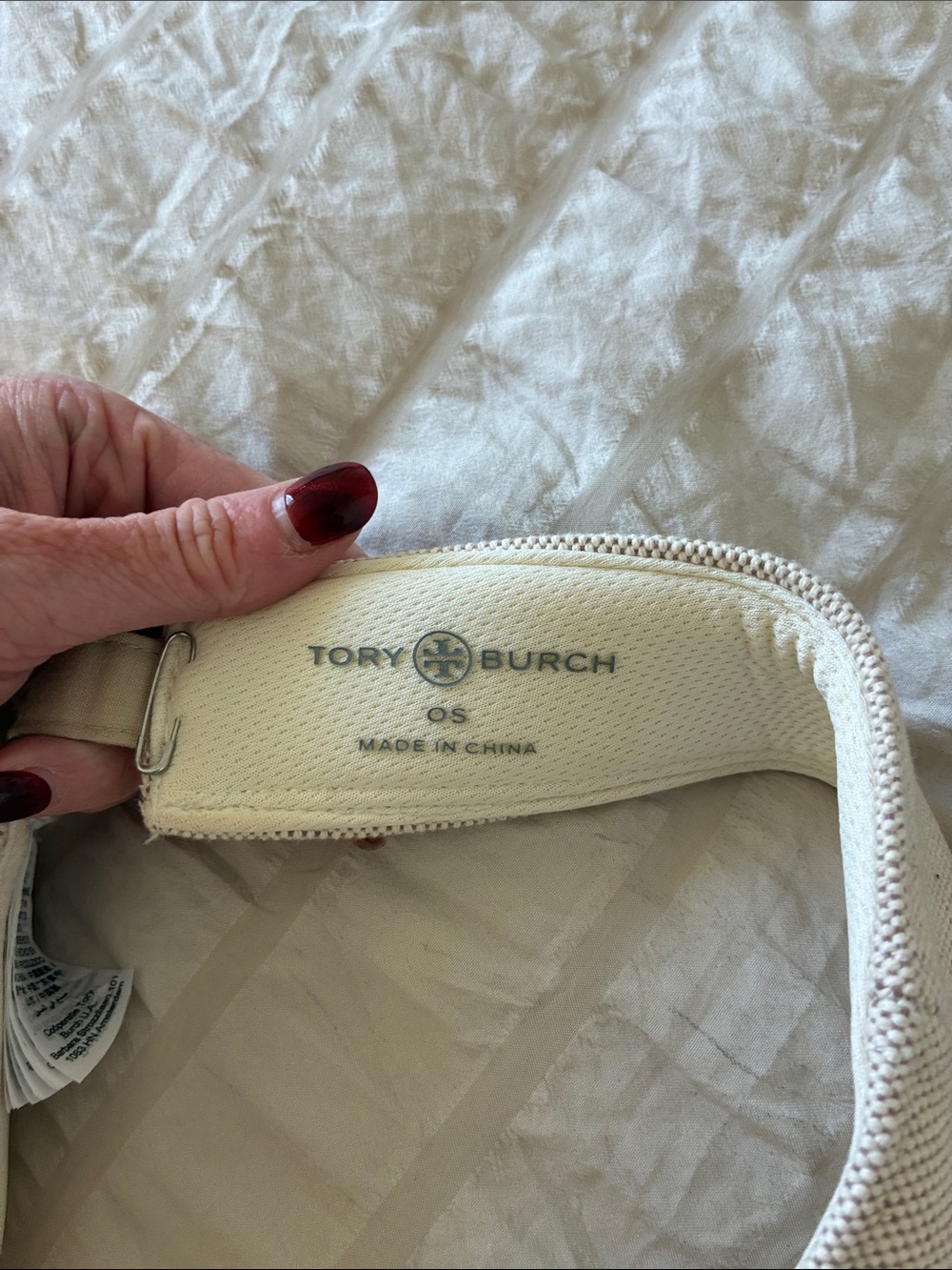 Tory Burch Canvas Visor - Picture 2 of 3